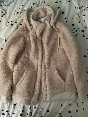 POPFLEX Bear Hug white coat xxs-XS